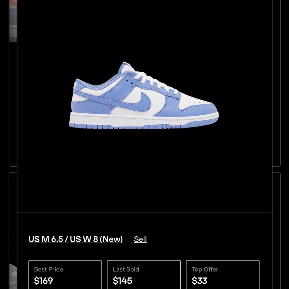 Nike Dunk Low Retro - Classic White polar Blue